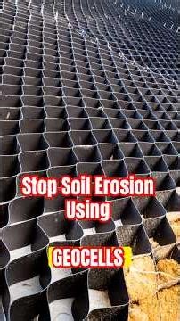Learn How Geocells Stop Soil Erosion In Seconds.