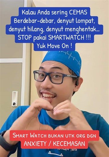 Stop Menggunakan Smart Watch untuk Anxiety