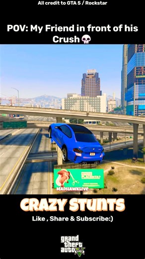 #nobatidao BMW M2 CS Thug life in GTA 5 #gta #gta5clips #stunt #gta5 #gtaonline
