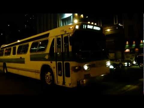Riding a 1971 GM New Look Fishbowl bus through Midtown