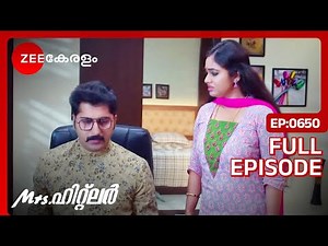 Mrs Hitler | Romantic Malayalam Serial |Full Ep 650- Meghana Vincent, Ponnamma Babu | Zee Keralam
