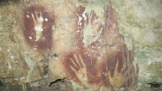 Hands that rock: Scientists may have found world's oldest cave art