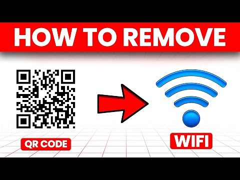 How To Remove QR Code From Wifi (How To Disable QR Code From Wifi)
