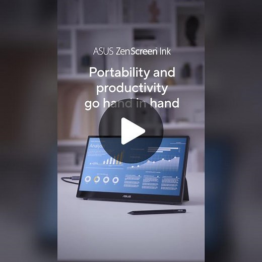 #ZenScreen Ink MB14AHD makes portability and #productivity go hand in hand🖥️✌️#BoostYourProductivity #ProductivityTools