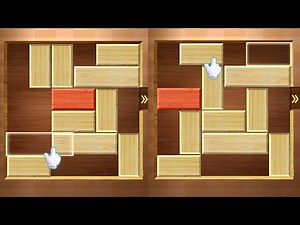 Unblock Red Wood Block Puzzle #unblockblock #blockgame #games #red #puzzle