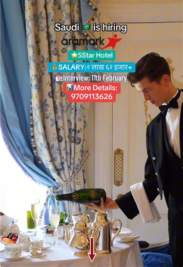 Saudi Arabia Hotel Job Openings with High Salaries
