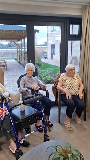 Residents getting into the beat this afternoon with Ronan Williams Music | Coronation House Care Home