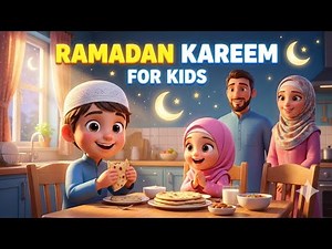 Ramadan Kareem 🌙 Kids Song | Ramadan Routine for Kids | Islamic Cartoon Family | Kidswise