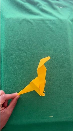 The Easiest Paper Dinosaur You’ll Ever Make | Step-By-Step Tutorial