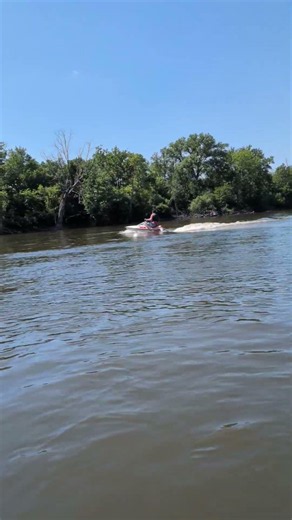 1990 waverunner Trial run first jet ski #waverunner #jetski
