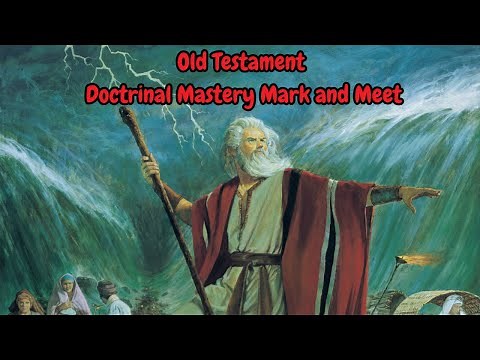 Old Testament Doctrinal Mastery Mark & Meet - Training Students to Ask Questions + High Five