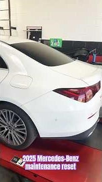 2023 to 2026 Mercedes-Benz oil life reset