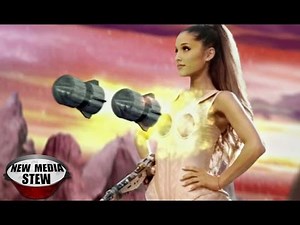 ARIANA GRANDE 'BREAK FREE' VIDEO Features BOOB BOMBS & SEXY SCIFI ADVENTURES
