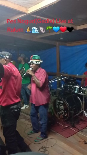 Gedix Atege Live Performance at Ralum Club - Papua New Guinea