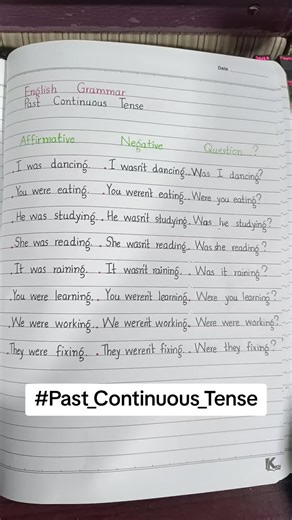 Past Continuous Tense in English Grammar Explained