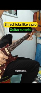 91K views · 1.6K reactions | Shred licks like a pro / guitar tutorial  #guitartutorial #guitarlessons #shredguitar #licks #guitarist #kitguitarhero | Kit Guitar Hero | Facebook