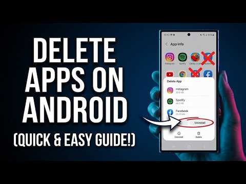 How to Delete Apps on Android (2026 Official Storage Guide)