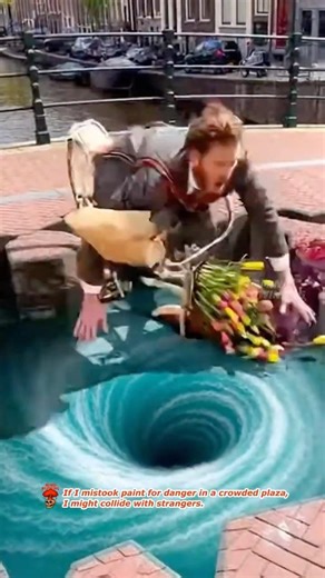 3D Illusions Gone Wrong: Terrifying Street Art Traps! 😱