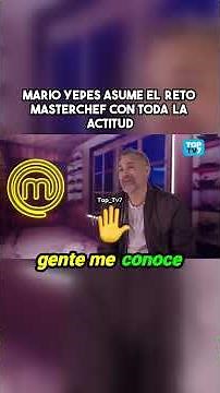 Mario Yepes se atreve a cocinar en MasterChef Celebrity Colombia 2025