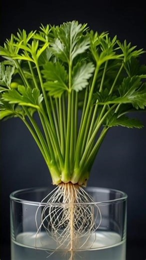 Magic Coriander Growth in Glass 😱🌿 | 7 Days Timelapse in 15 Seconds