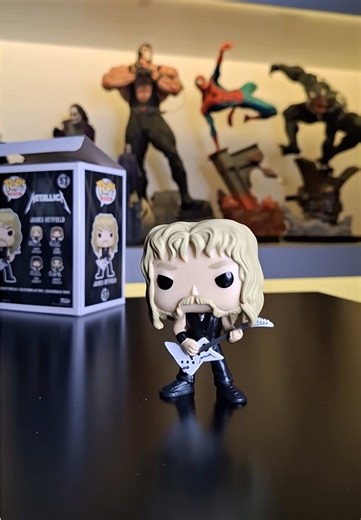 James Hetfield Funko Pop Figure - Metallica Rock Collectibles