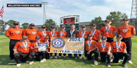 Williston 13U baseball team to play in Babe Ruth World Series
