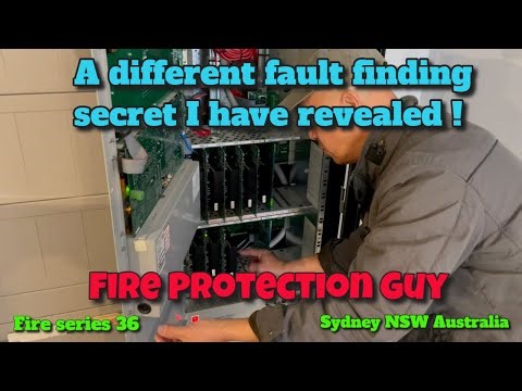 Fire Evacuation Warning System Fault - Technician at Work