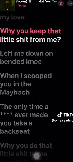 Drake | Not You Too | Lyrics Explained