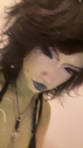 blehlblehlbleg #wlw #alien #halloweenmakeup contacts from @EYEVOS OFFICIAL :3