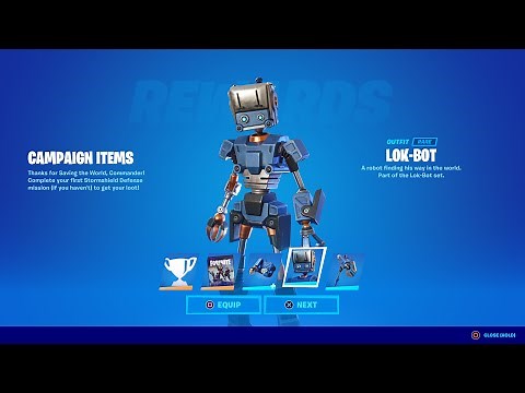 How To COMPLETE ALL LOK-BOT CHALLENGES in Fortnite! (Quests Guide)