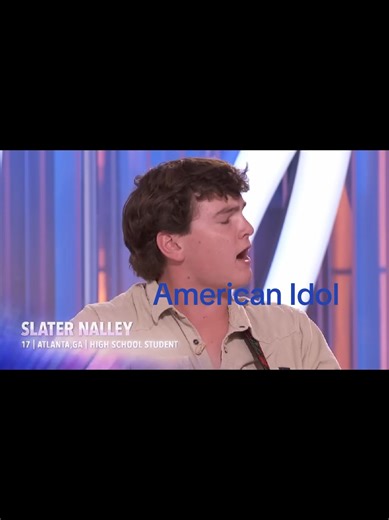 Slater Nalley Performs 'Traces Of You' on American Idol
