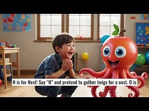 ABC Phonics Chant for Children | Sounds and Actions from A to Z