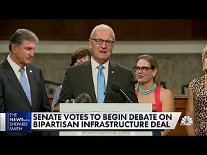 Senate votes to move forward with infrastructure bill