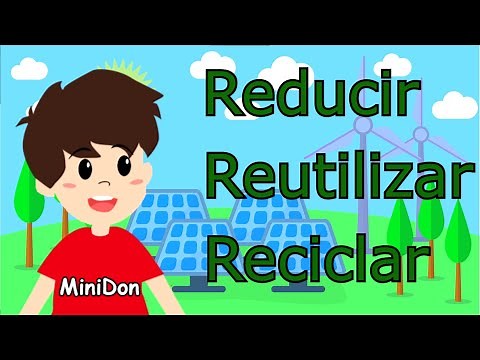 Regla de las 3R. Reducir, Reutilizar y Reciclar. Video educativo con ejemplos