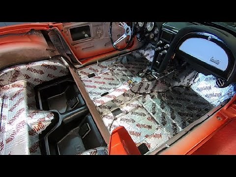 C2 Corvette Carpet Installation