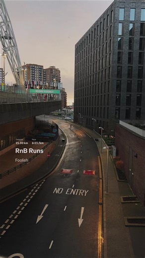 Slow runs to slow jams #rnb #running