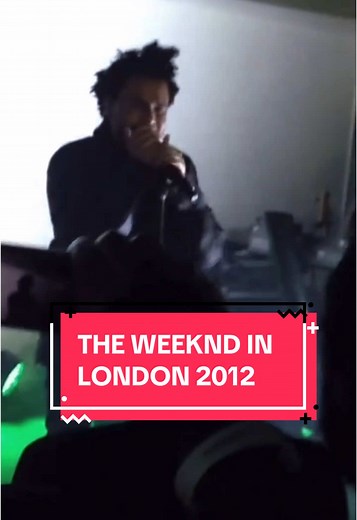 The Weeknd performing “High For This” in London 2012👏🏽 via thebirds.pt2/IG