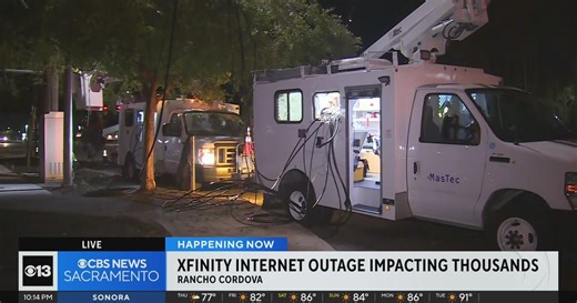 Xfinity outage still impacting thousands across Sacramento region