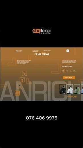 Modern E-Commerce UI/UX Design Showcase | Minimalist Web Interface