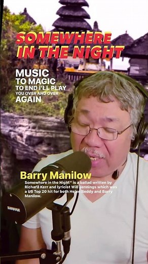 Somewhere In The Night Barry Manilow