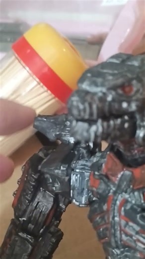 Meu Custom do Mecha Godzilla bootleg da Bandai. #godzillavskong #mechagodzilla #godzilla #kong