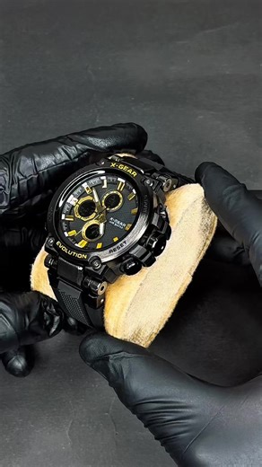 Dual Time Multifunctional Waterproof Sports Watch