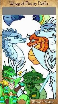 D&D - Winter (Paladin) #wingsoffire