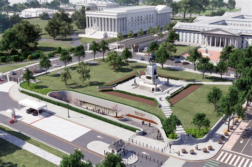 White House’s planned visitor security center remodel design rejected