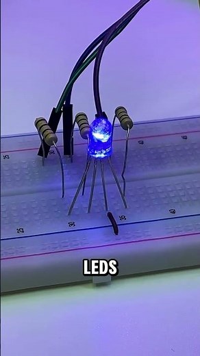 LEDS RGB que son, como funcionan y para que sirven. #led #proyectos #electronic