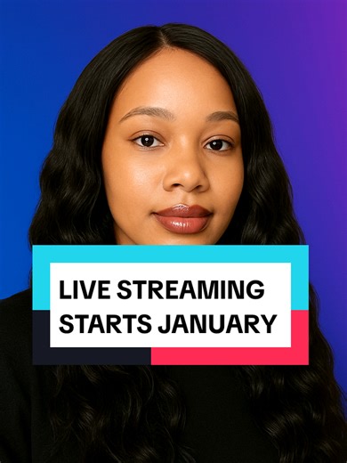 pLive streaming starts this January 🔴 I’ll be going live consistently to share and teach content creation. Be ready to stay, learn, grow, and build with me.#TikTokLive #ContentCreation #LearnOnTikTok #FaithViralStrategy #januarylive