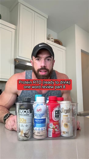 Dietitian One Word Review protein drinks part 8 **Total rating is based on macros, ingredients, and taste. Something can taste great and have horrible macros and vice versa. Ensure Max Protein Birthday Cake 6.9/10 GNC Total Lean Lean Shake 25 Strawberries & Cream 9.4/10 Premier Protein Café Latte 9.6/10 Dymatize Performance Protein Shake Fruity Pebbles 9.2/10 Core Power High Protein Milk Shake Strawberry Banana 9.6/10 SPYLT Vanilla Milkshake 8.6/10 Shamrock Farms Ultra Filtered Milk Shake Vanill