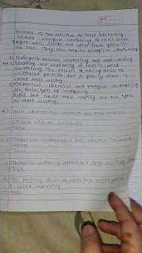 Geography class 9 chap no 3 Exogenetic process part 1 question and answer video