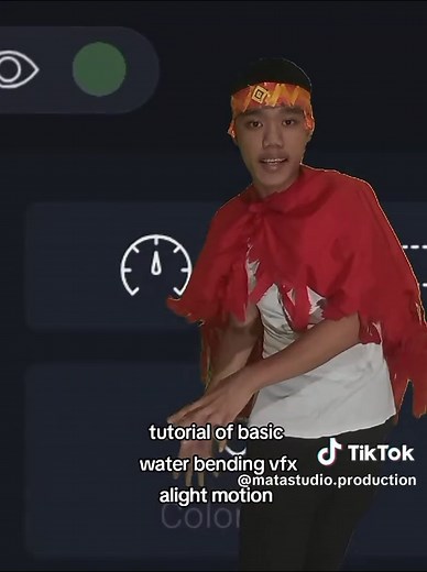 Basic Water Bending VFX Tutorial Alight Motion