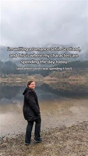 Scotland Romance Book Inspiration - Loch Lubnaig #authorlife